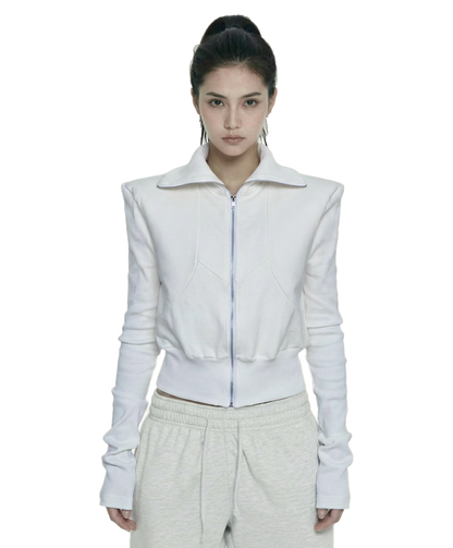 'AXIS' JACKET / WHITE